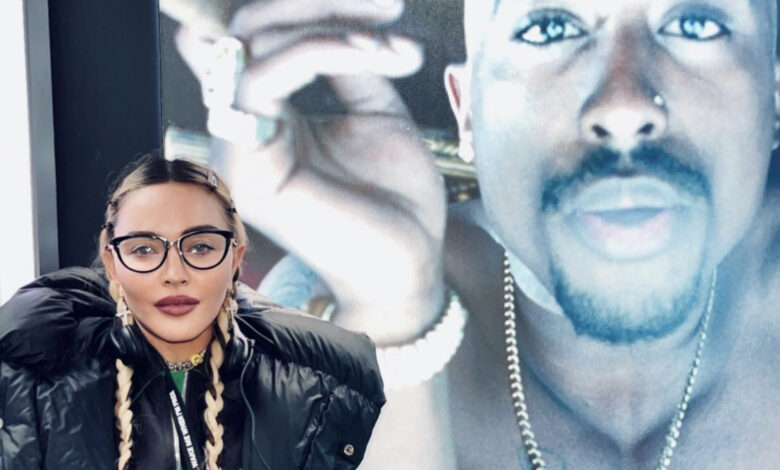 Madonna Visits Tupac Exhibit With Daughter Mercy James On Her Birthday