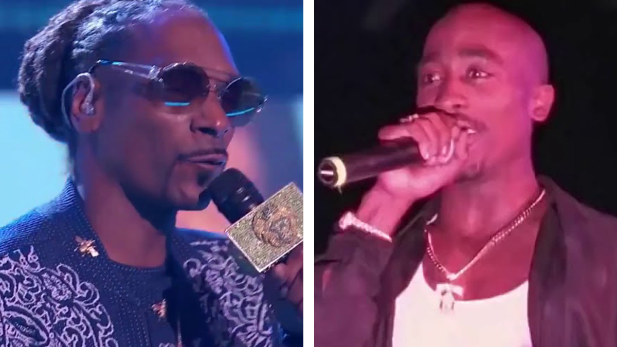 Snoop Dogg, Tupac Battle Rap When Meeting For The First Time!