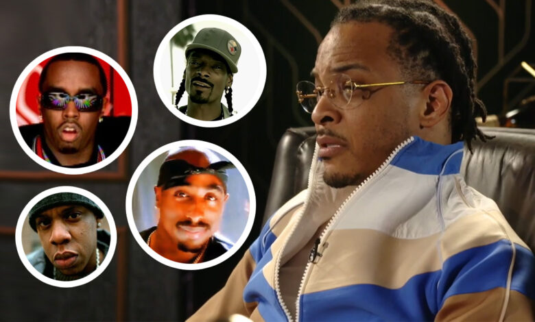 T.I. Says He Is A Hybrid Of Tupac, Jay-Z, Diddy And Snoop Dogg