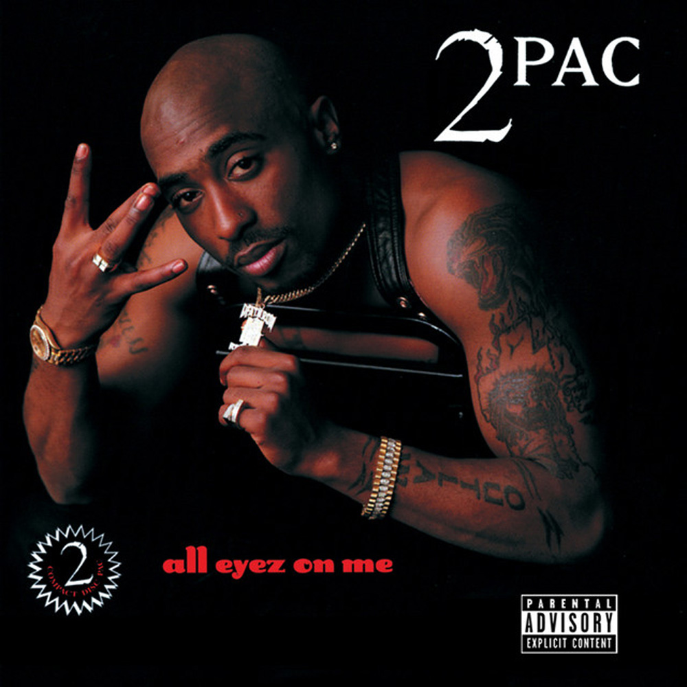2Pac All Eyez On Me album cover