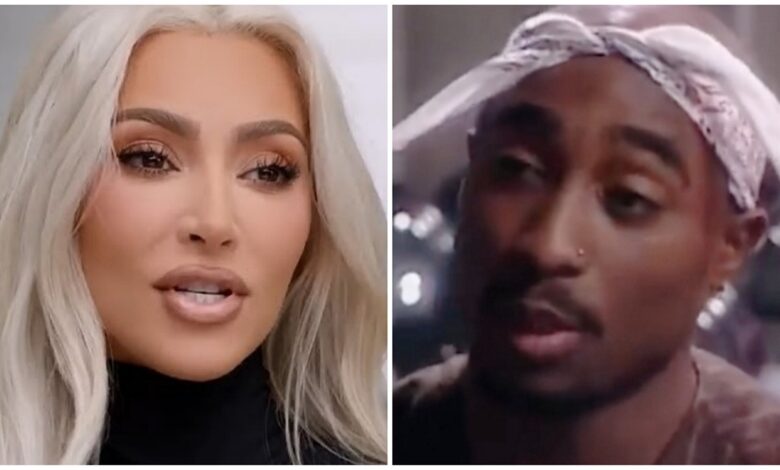 Kim Kardashian In Studio As Tupac Outlawz Record Is Produced