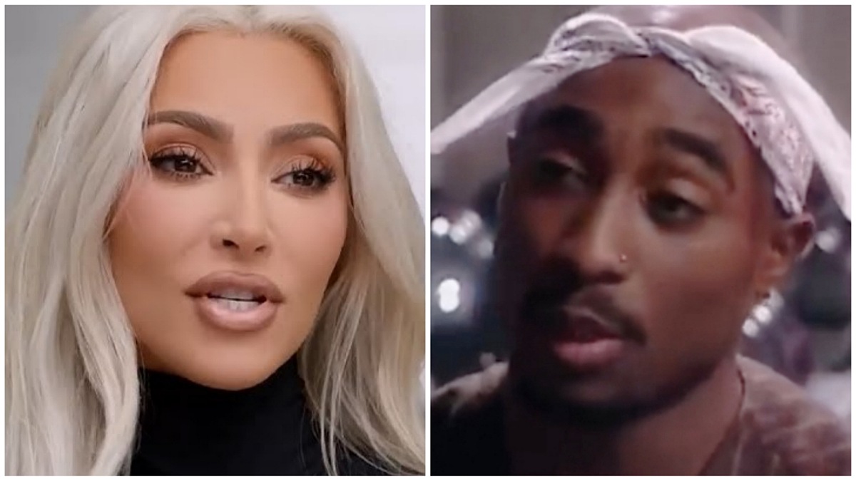 Kim Kardashian In Studio As Tupac Outlawz Record Is Produced