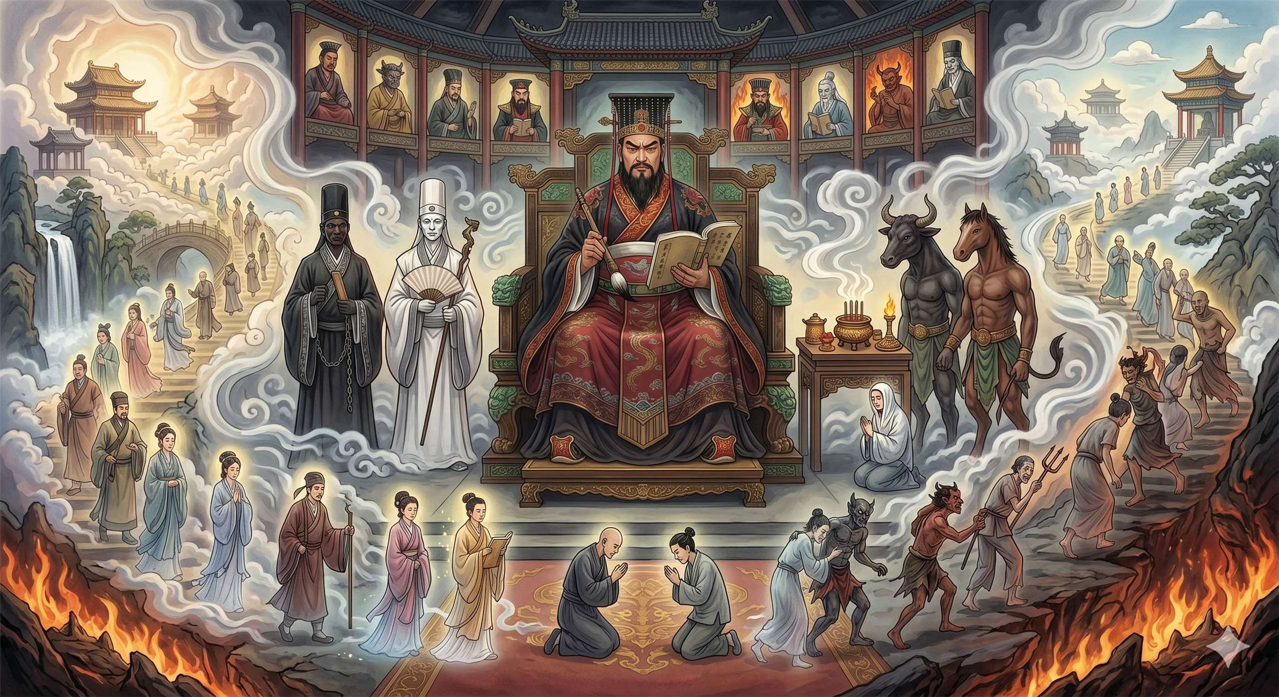 You are currently viewing Legenda Yanluo Wang: Raja Neraka yang Mengadili Dosa Manusia