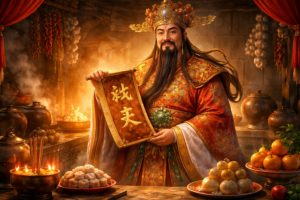 Read more about the article Zaoshen: Dewa Dapur dalam Kepercayaan Mitologi Tiongkok Kuno