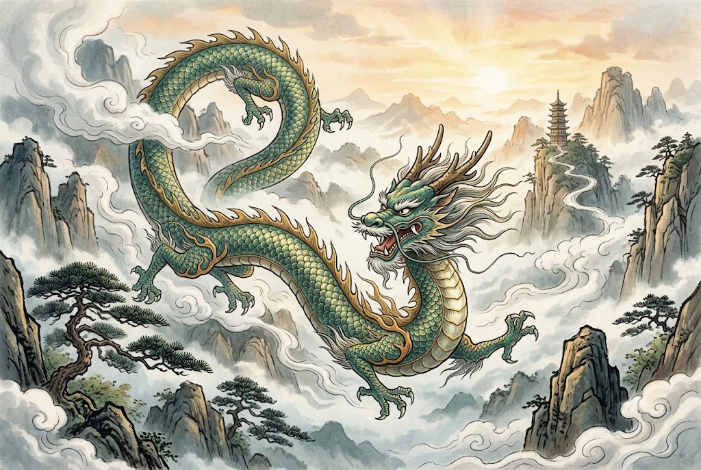 Read more about the article Shenlong: Raja Naga Legendaris dari Makhluk Mitologi Tiongkok